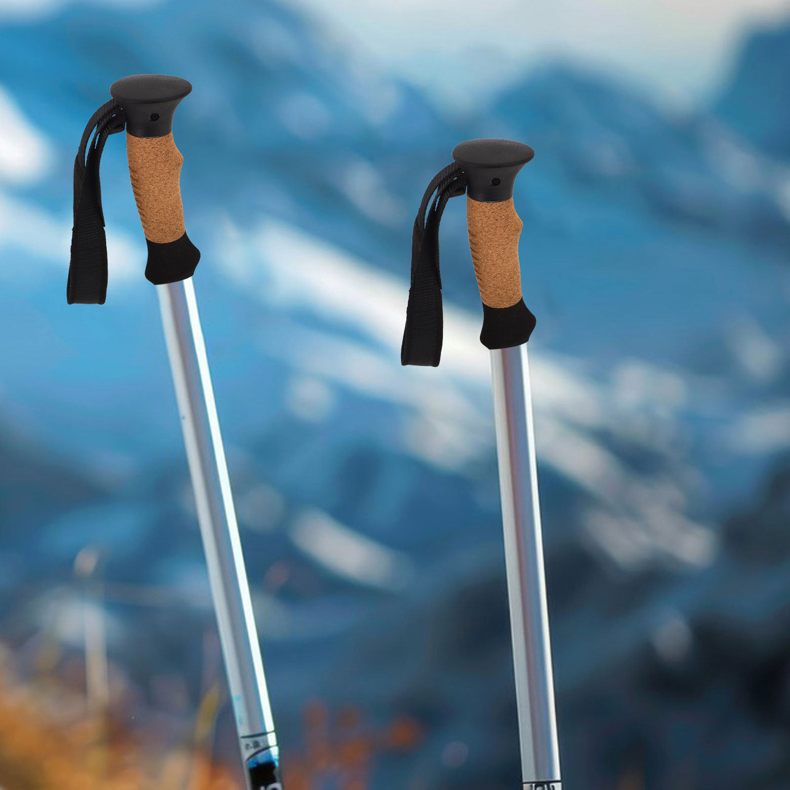 Wrist Straps Replacement Trekking Pole - Ersatzgriffe aus Kork für Wanderstöcke –