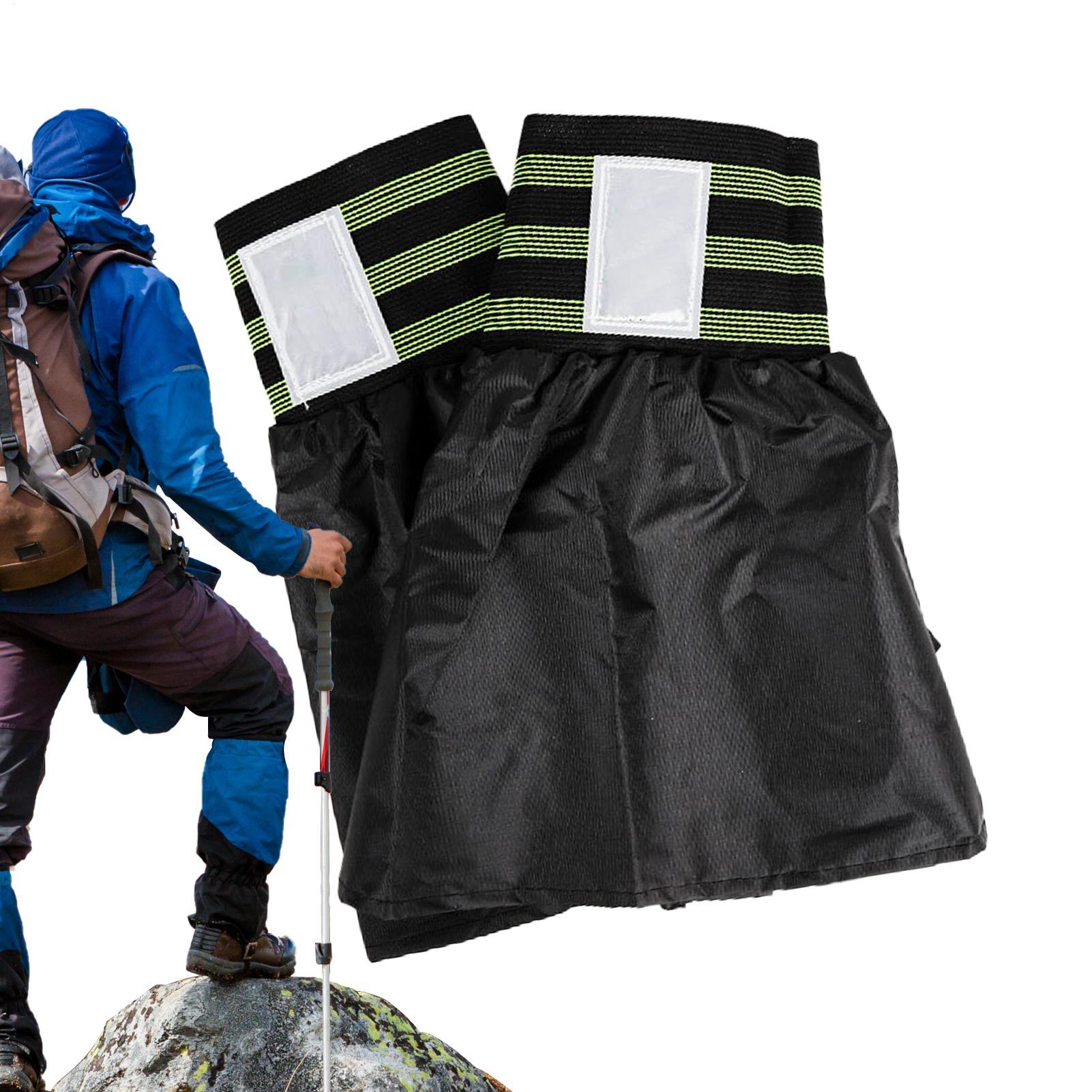 Gaiters Waterproof Breathable Hiking - Beinwärmer für Männer, Wasserdicht, Verstellbar, Atmungsaktiv,