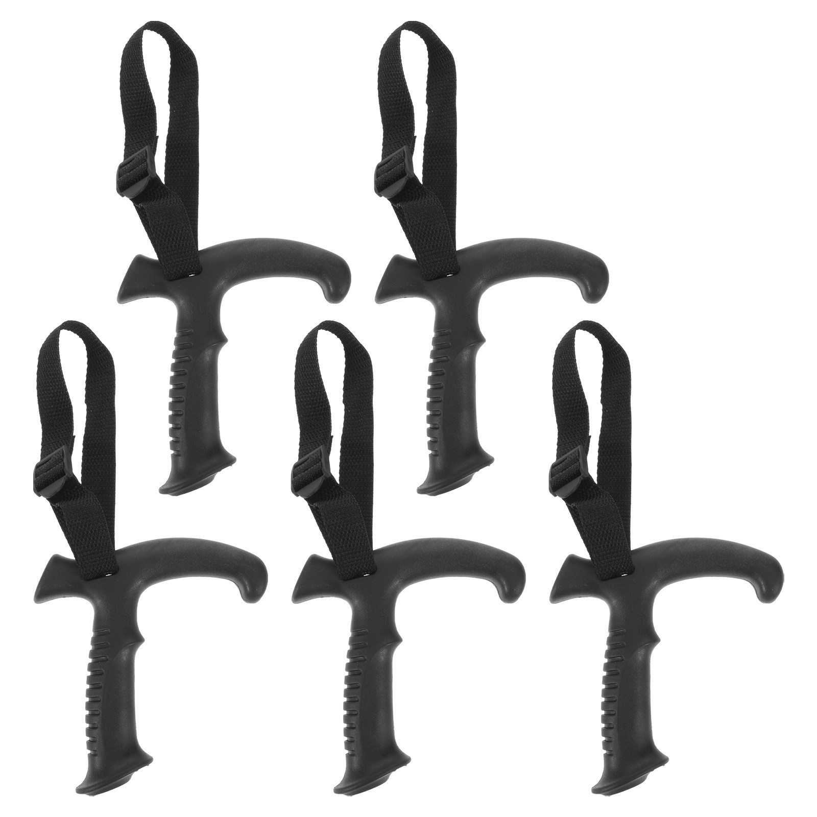 Wrist Straps Replacement Trekking Pole - 5 Stück Trekkingstock-Griff, T-förmiger ergonomischer Griff