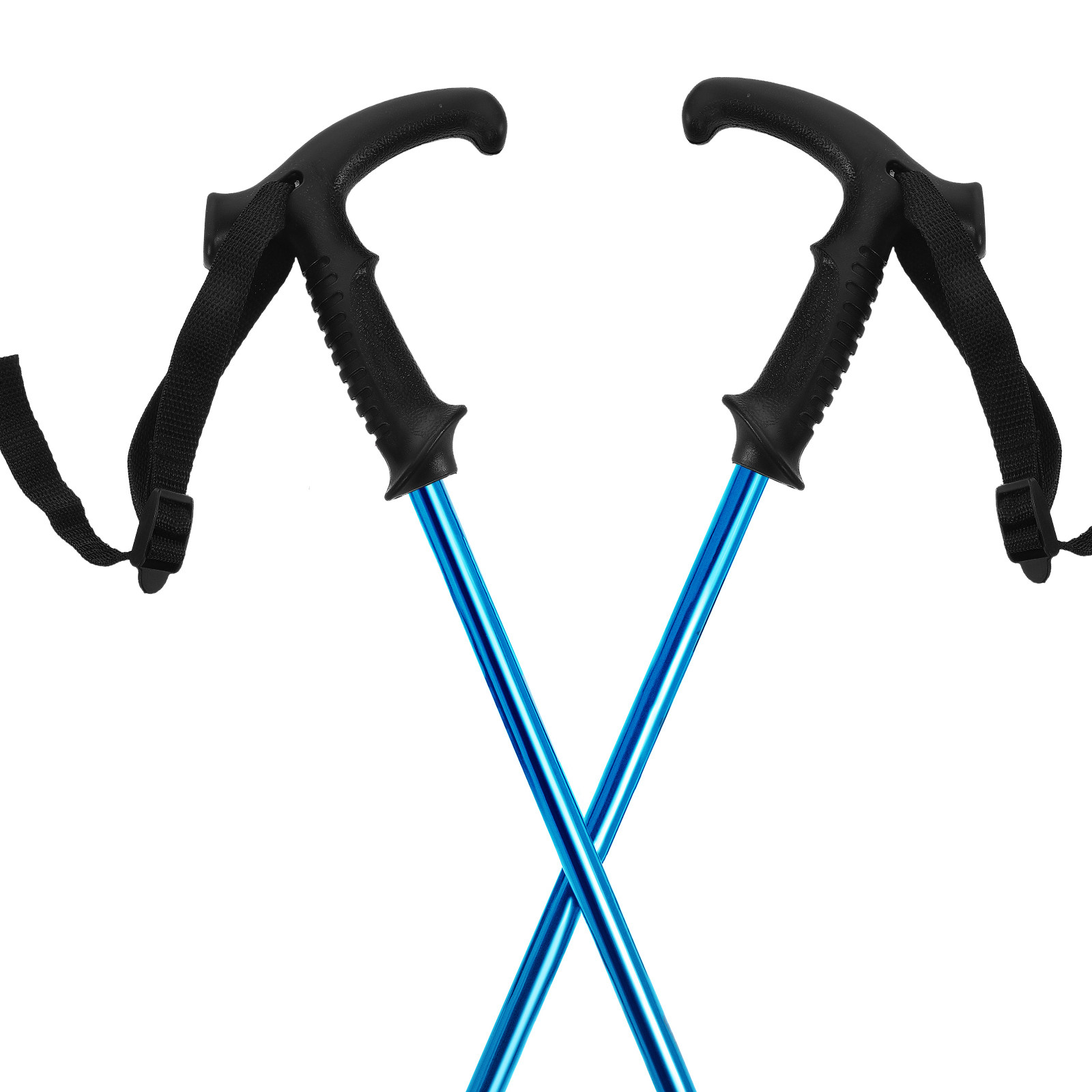 Wrist Straps Replacement Trekking Pole - T-Griff Trekkingstock-Griff Ergonomischer Kunststoff-Gehstockgriff mit Verstellbarem