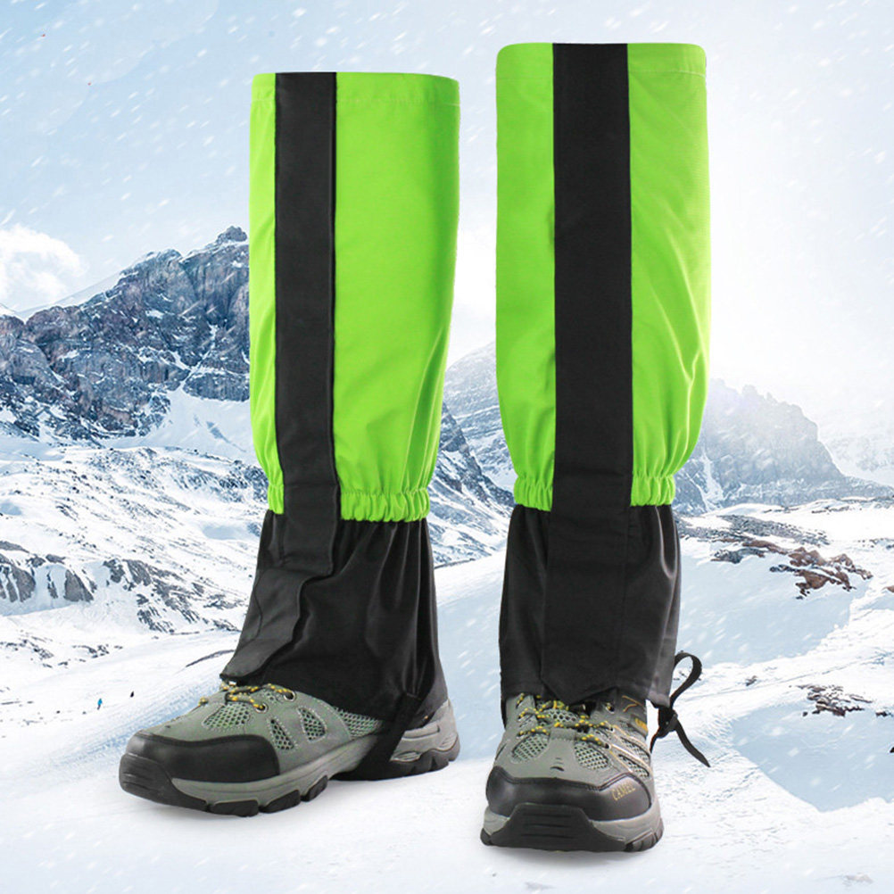 Gaiters Waterproof Breathable Hiking - 1 Paar wasserdichte Schneeschutzmanschetten, atmungsaktives Nylon,
