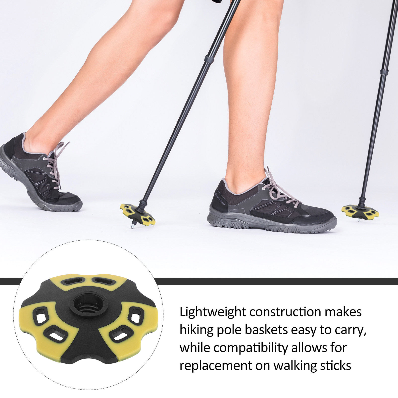 2 Stück Trekkingstock-Korb, Er – Snow Baskets Mud Baskets Trekking Pole Bewertung und Preis