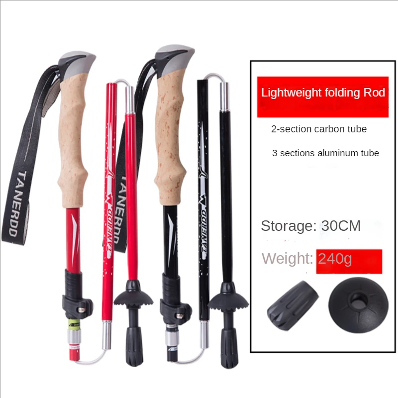 Outdoor Carbon Fiber Trekking  – Carbon Fiber Trekking Poles Ultralight Pair Bewertung und Preis