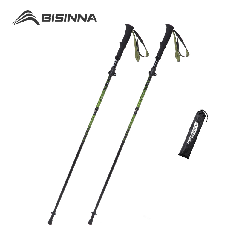 BISINNA Carbonfaser-Trekkingst – Folding Walking Sticks Hiking Adjustable Bewertung und Preis