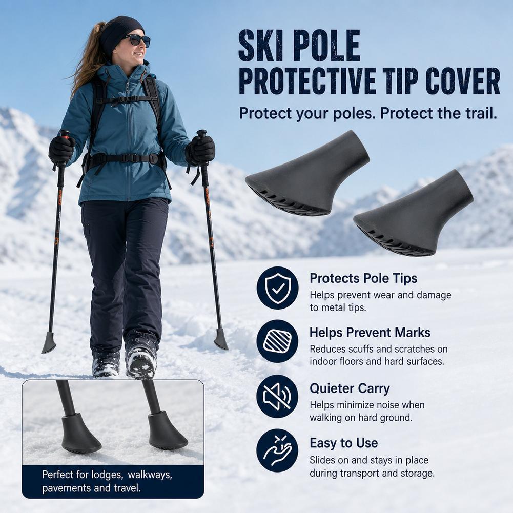 2 Stück Ersatzspitzen für Wand – Trekking Pole Rubber Tips Feet Replacement Bewertung und Preis