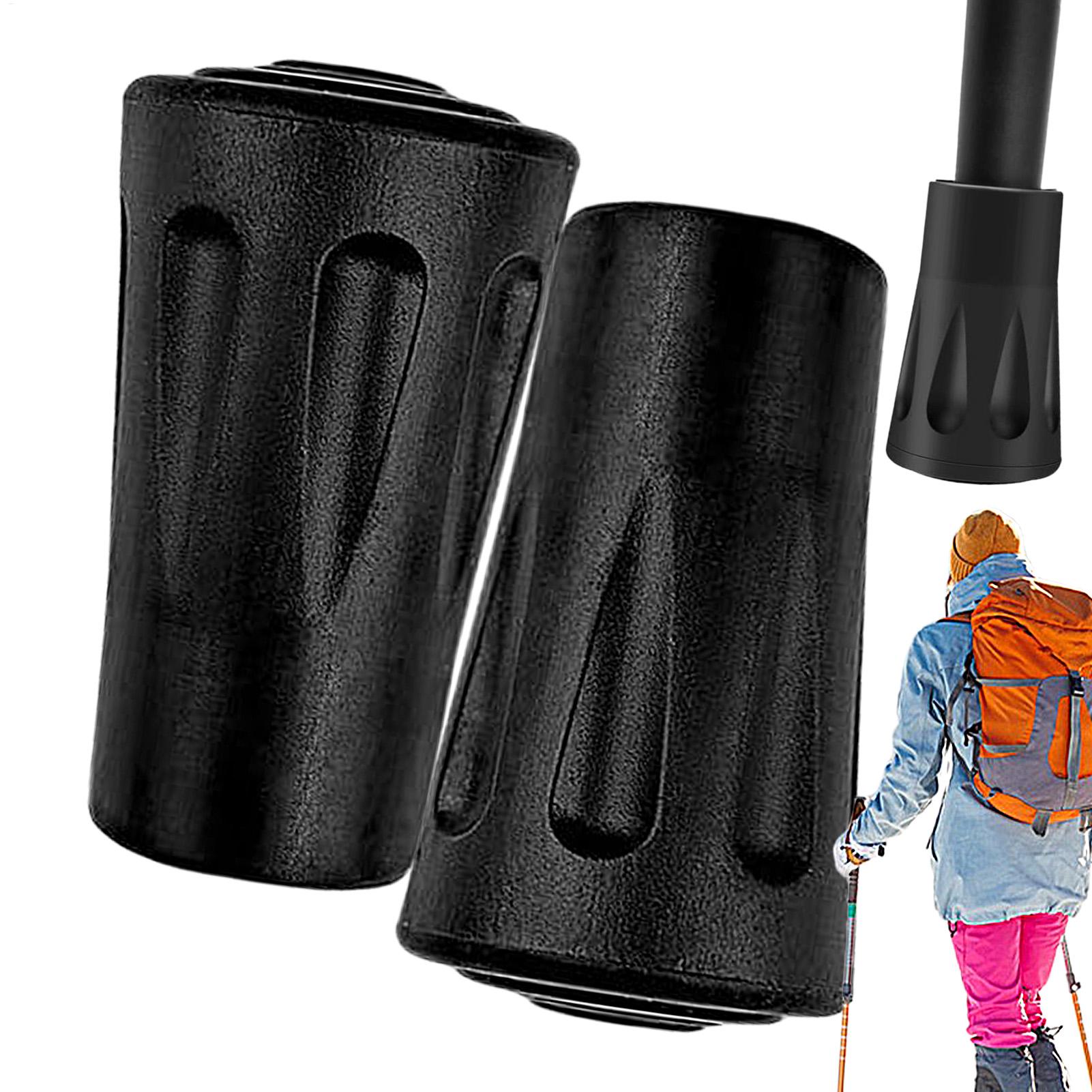 6 Stück Gummi-Gehstockspitzen, – Trekking Pole Rubber Tips Feet Replacement Bewertung und Preis