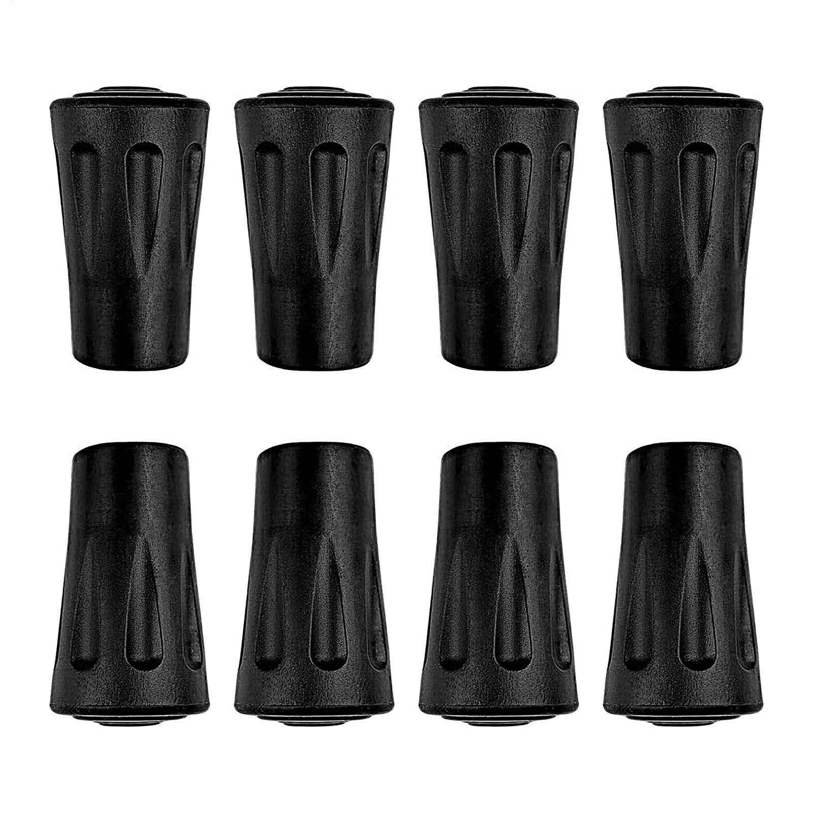 6 Stück Gummi-Gehstockspitzen, – Trekking Pole Rubber Tips Feet Replacement Bewertung und Preis
