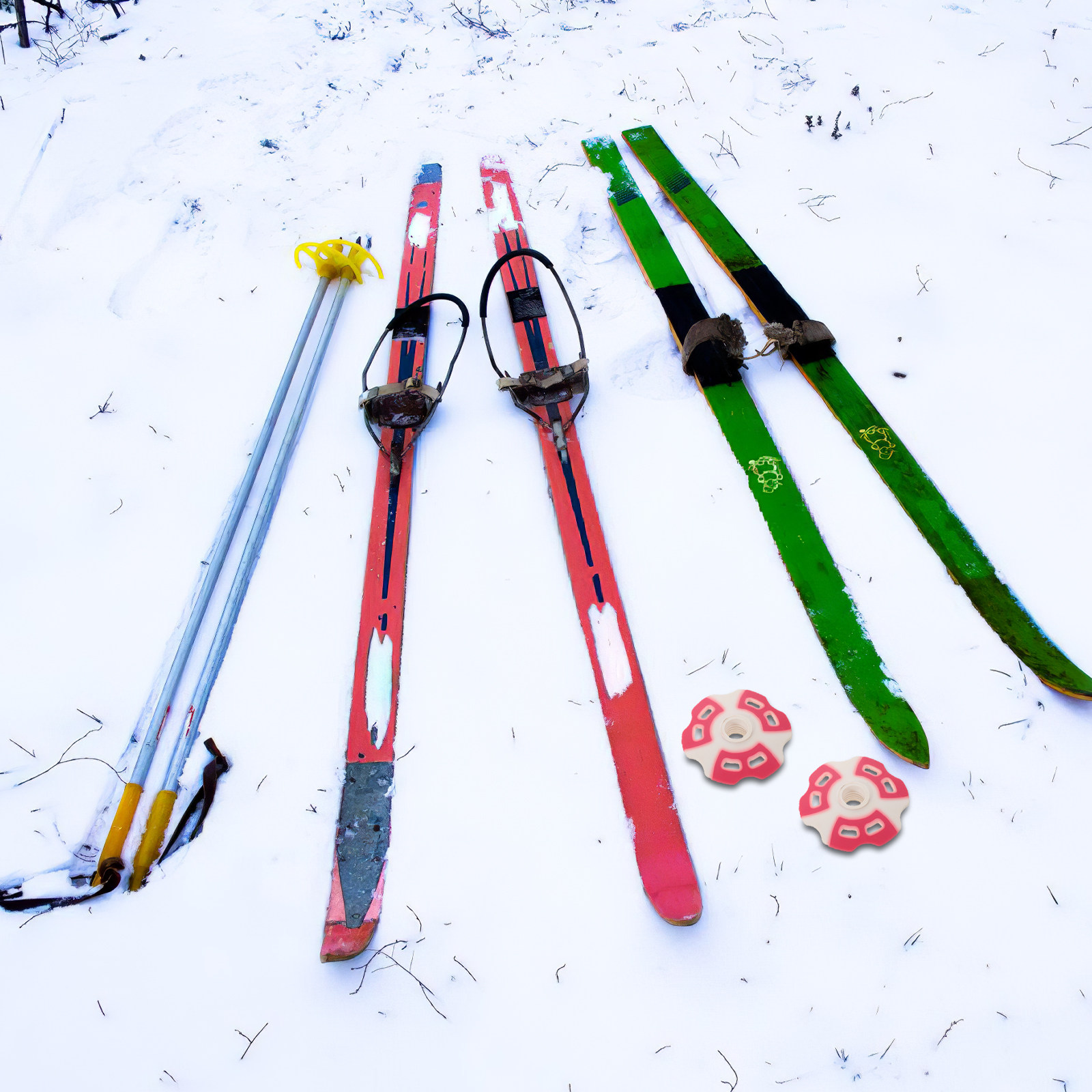 Trekkingstock-Körbe, 2er-Pack, – Snow Baskets Mud Baskets Trekking Pole Bewertung und Preis