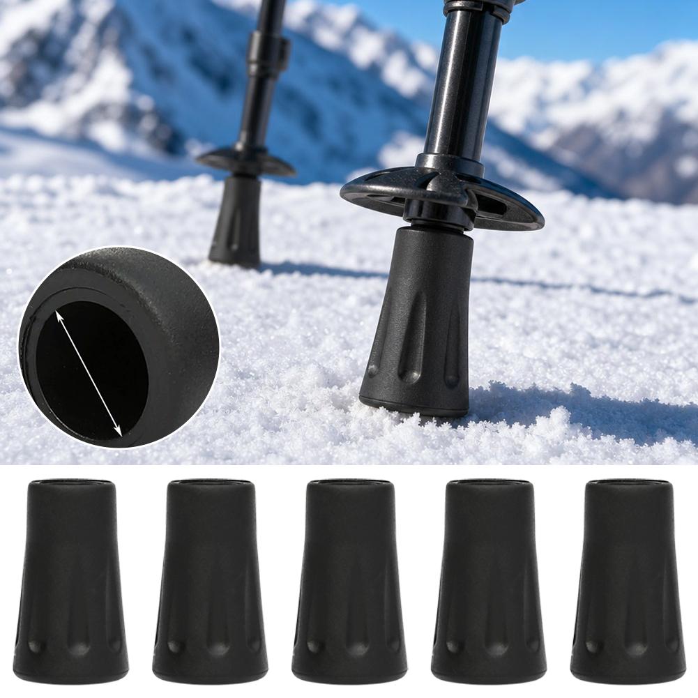 5/10 Stück Skistöcke mit rutsc – Trekking Pole Rubber Tips Feet Replacement Bewertung und Preis
