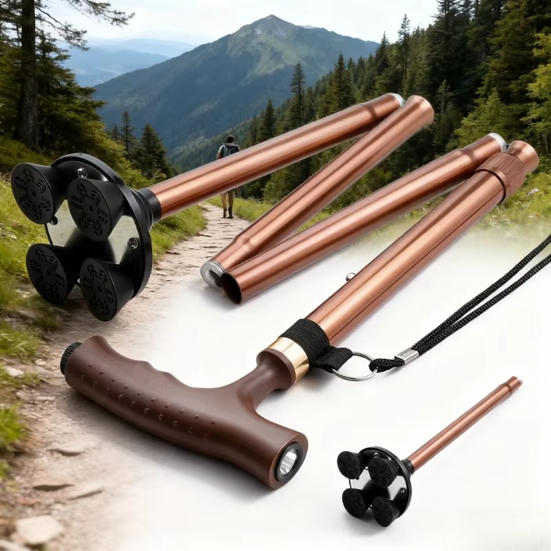 Verstellbarer Klappbarer Gehst – Folding Walking Sticks Hiking Adjustable Bewertung und Preis