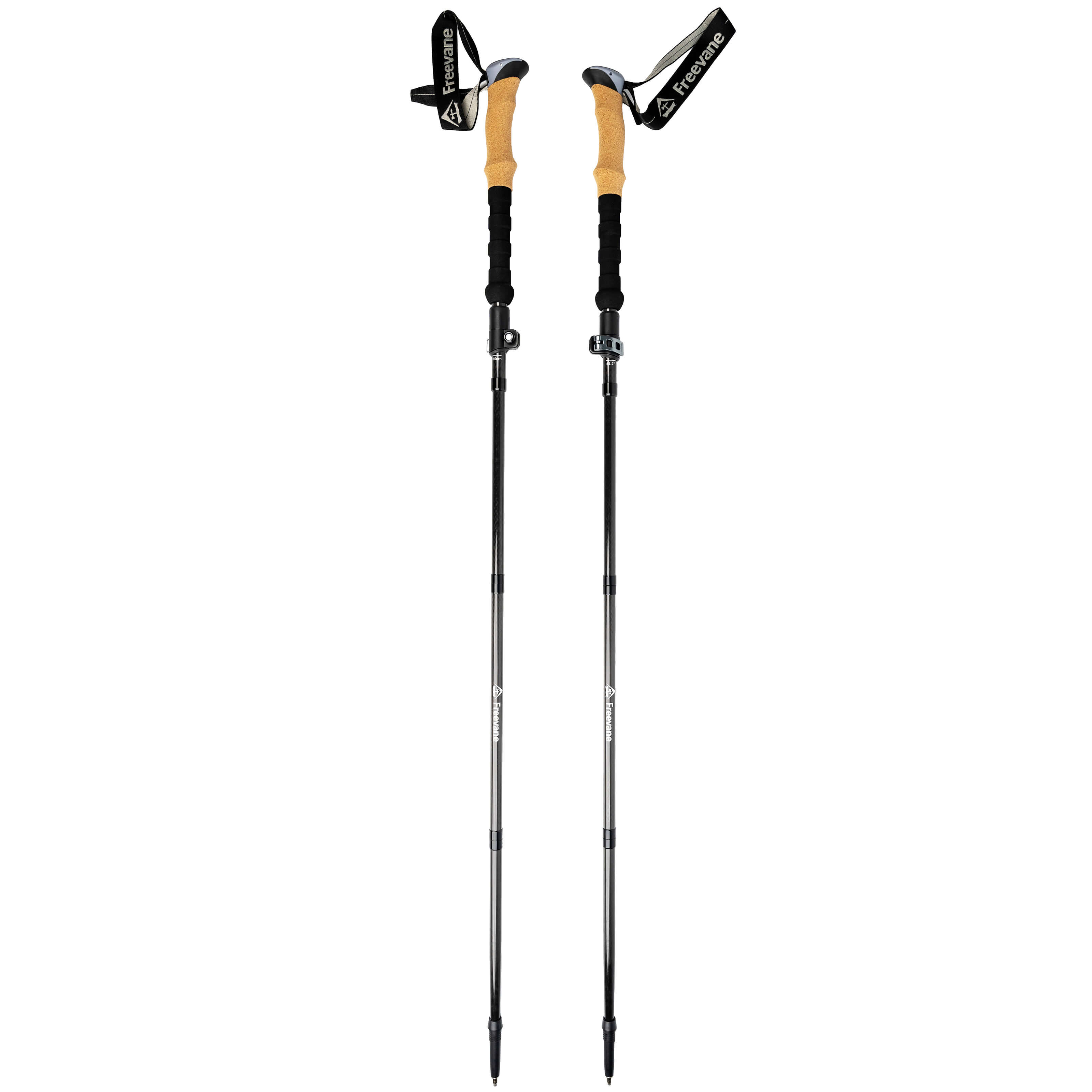 Carbon-Wanderstöcke (Paar), fa – Carbon Fiber Trekking Poles Ultralight Pair Bewertung und Preis