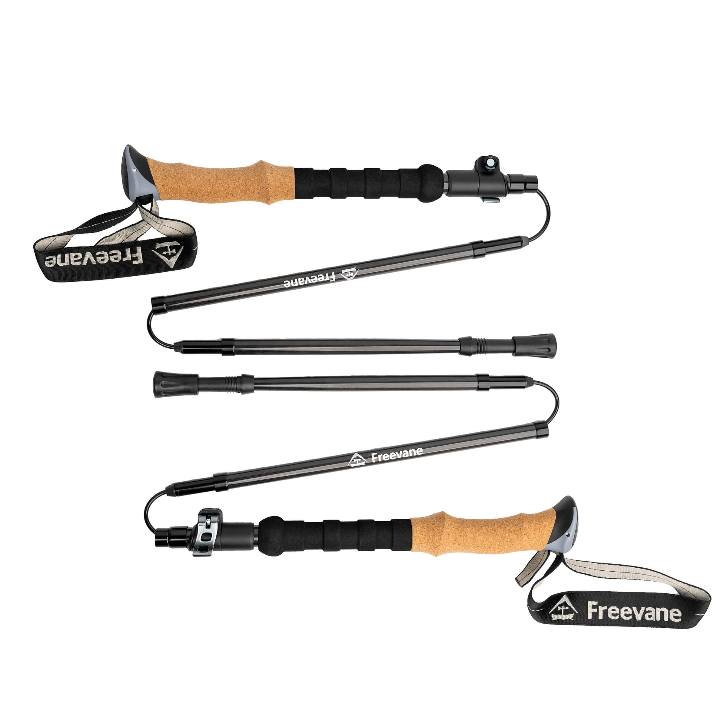Carbon-Wanderstöcke (Paar), fa – Carbon Fiber Trekking Poles Ultralight Pair Bewertung und Preis