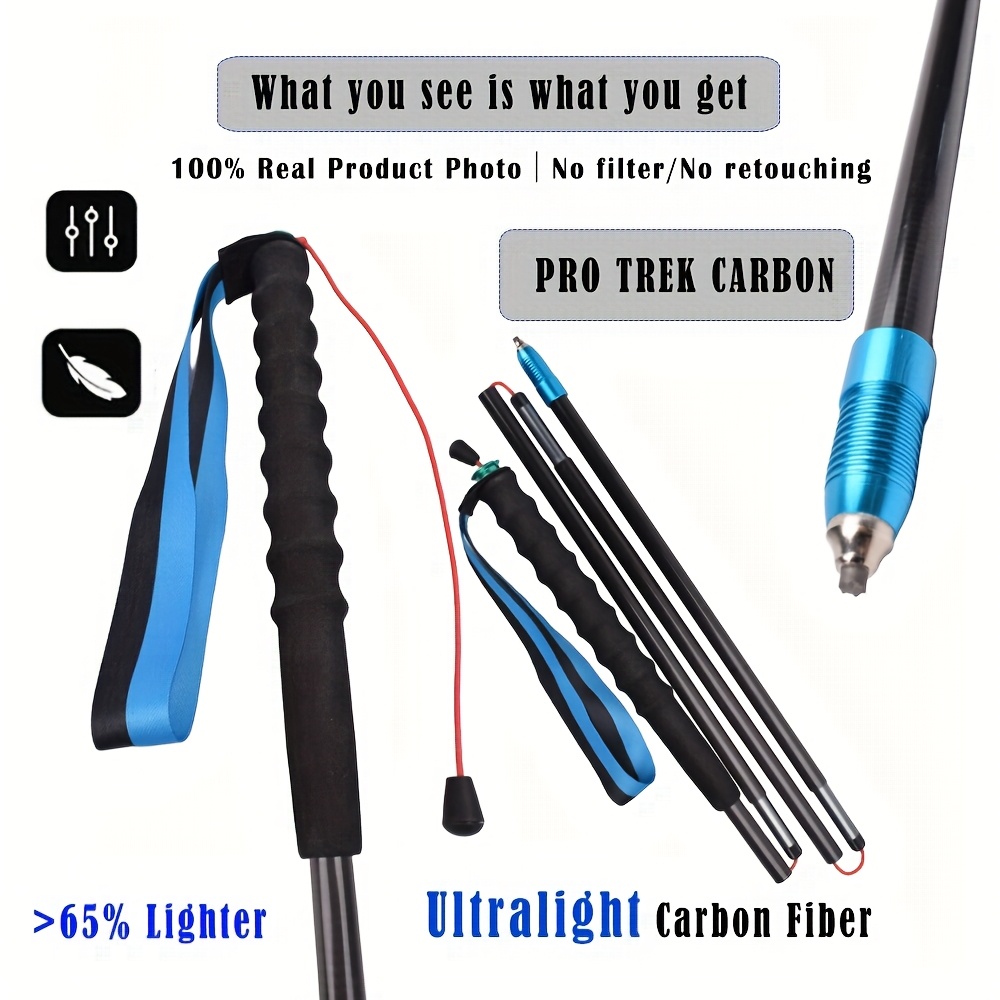 Ultraleichte Trekkingstöcke au – Carbon Fiber Trekking Poles Ultralight Pair Bewertung und Preis