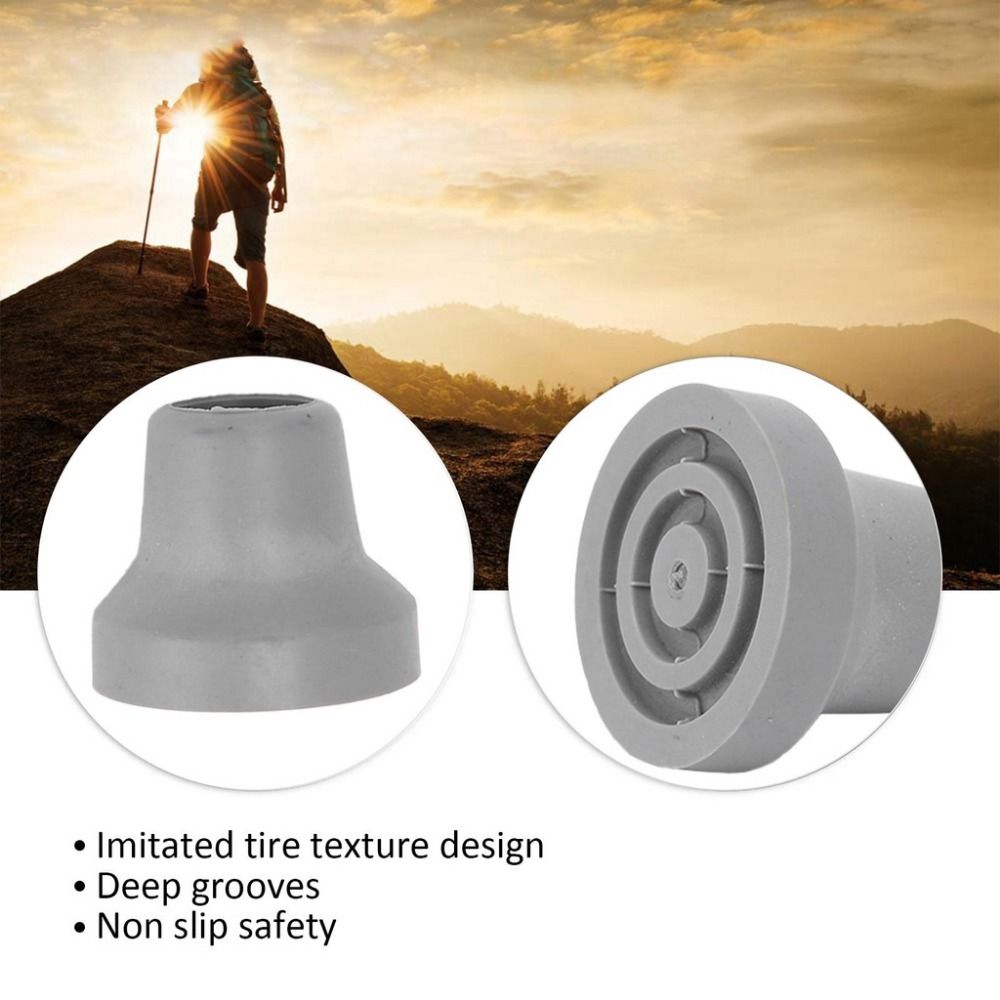 2 Stück Wanderstock-Zubehör, K – Trekking Pole Rubber Tips Feet Replacement Bewertung und Preis