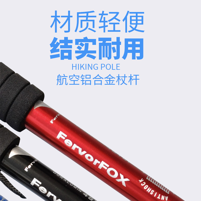 Trekkingstöcke Wanderstöcke Ve – Folding Walking Sticks Hiking Adjustable Bewertung und Preis