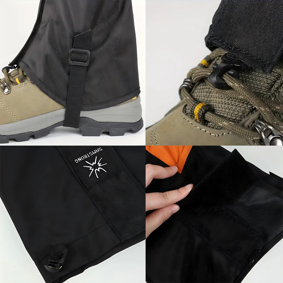 1 Paar wasserdichte Wandergama – Gaiters Waterproof Breathable Hiking Bewertung und Preis