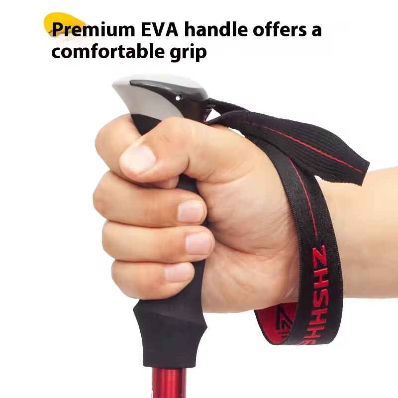 1 Paar Verstellbare Ultraleich – Folding Walking Sticks Hiking Adjustable Bewertung und Preis