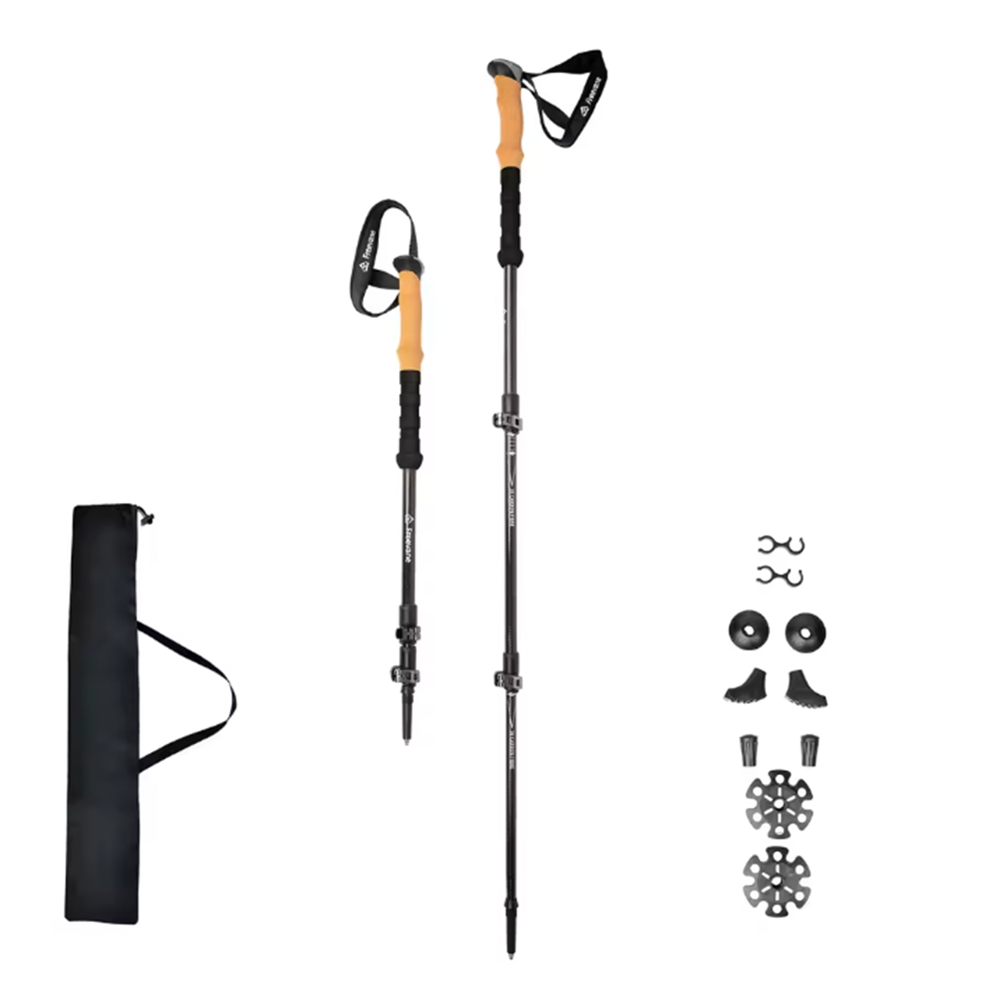 Ultraleichte, verstellbare Tre – Carbon Fiber Trekking Poles Ultralight Pair Bewertung und Preis